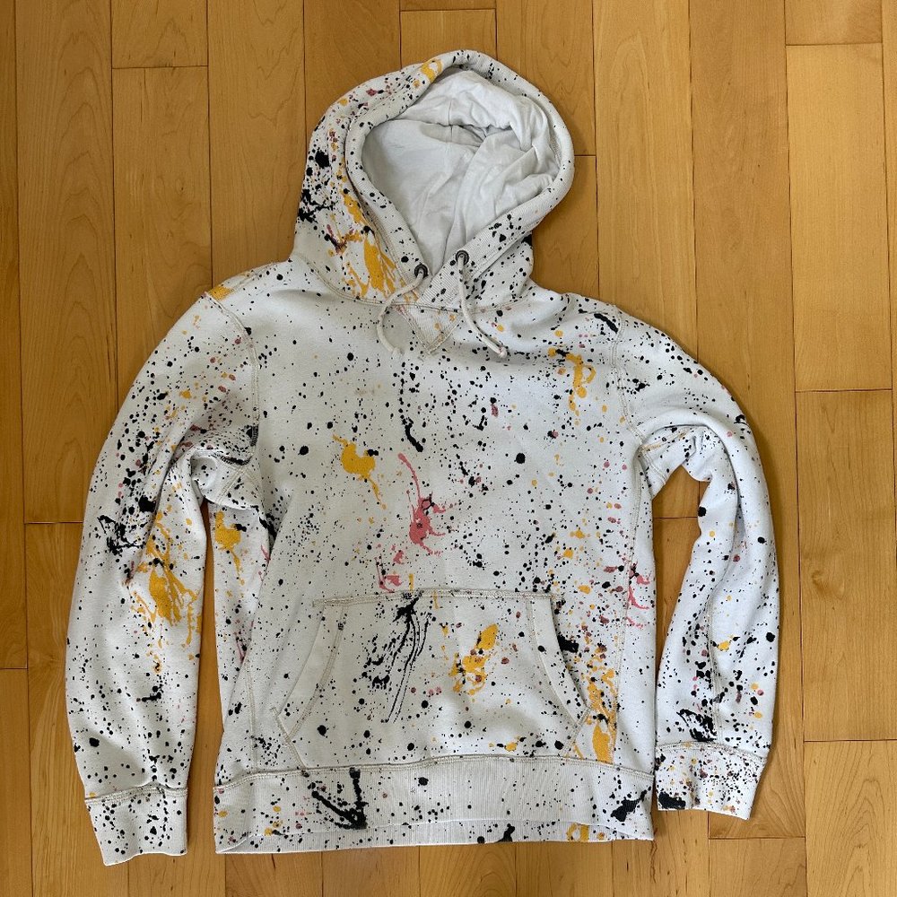 Abercrombie and Fitch Ink Splatter Hoodie